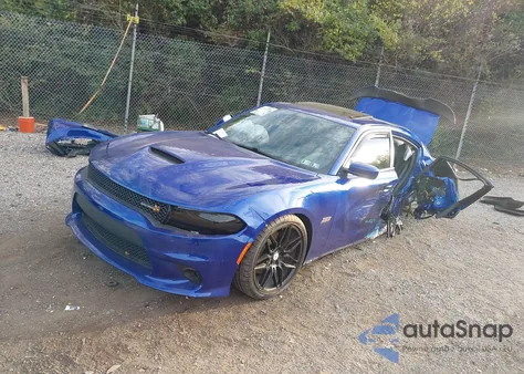 2018 Dodge Charger R/T Scat Pack Rwd z USA, uszkodzony, nr VIN 2C3CDXGJ8JH298520